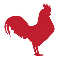 Rooster colored icon