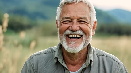 A senior enjoying a sunny day outdoors, feeling free and independent in retirement