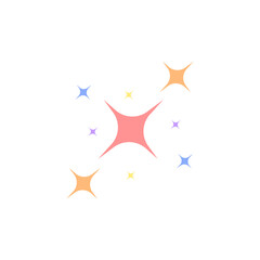 World autism awareness day with stars decoration