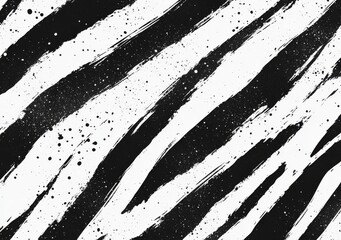 An audacious African print with an abstract tiger skin design, creating a seamless pattern with organic shapes and textures in black and white