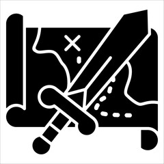 Adventure Simple Vector Icon Collection