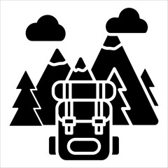 Tourism Simple Vector Icon Collection