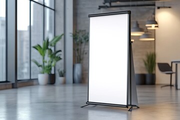 Premium Quality Picture of Digital Marketing Agency Roll Up Banner Standee Design