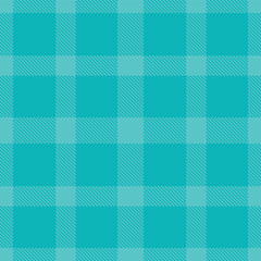 Elegant Neon turquoise blue & Fire Red Seamless Tartan Textile Design