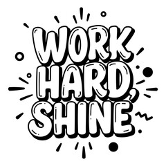 Fototapeta premium Motivational quote graphic for marketing