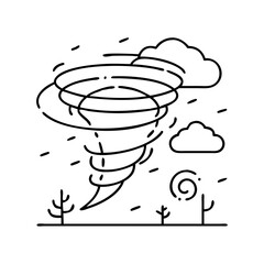 hurricane icon icon, hurricane icon vector illustration-simple illustration of hurricane icon, perfect for hurricane icon logos and icons
