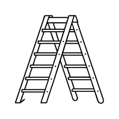 ladder icon, ladder vector illustration-simple illustration of ladder, perfect for ladder logos and icons