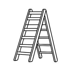 ladder icon, ladder vector illustration-simple illustration of ladder, perfect for ladder logos and icons