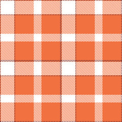Pale orangish Tartan patterns fabric texture. Elegant Vibrant eggplant Seamless Tartan