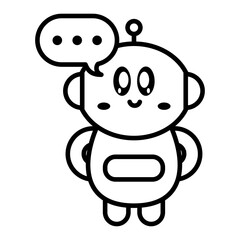 chat helper robot