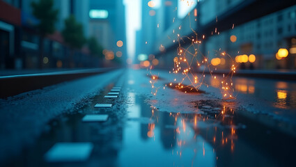 Analyzing Economic Consequences of Tariffs on Commodity Sectors: Trade Disruptions, Pricing Trends, and Market Adjustments Impacting Global Commerce - Stock Photo Concept with Left Space