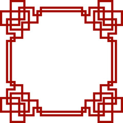 Chinese Frame Border Decoration