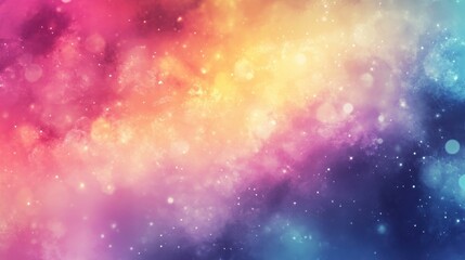 Abstract background featuring a holographic blur with a color gradient.Vector grain noise texture, and watercolor blend.Neon iridescent colors creating a smooth gradation effect. illustration
