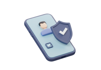 Isolated Secured Mobile Phone with User Profile and Data Protection Shield