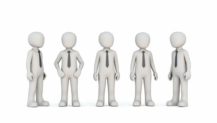 Flat Vector Illustration: Analyzing Global Labor Markets & Workforce Trends for Strategic Recruitment in Dynamic Employment Sectors