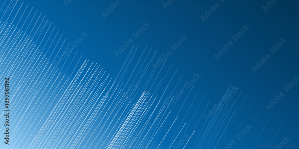Poster a sleek dark blue abstract background with wave lines and smooth gradients. the dynamic design and s