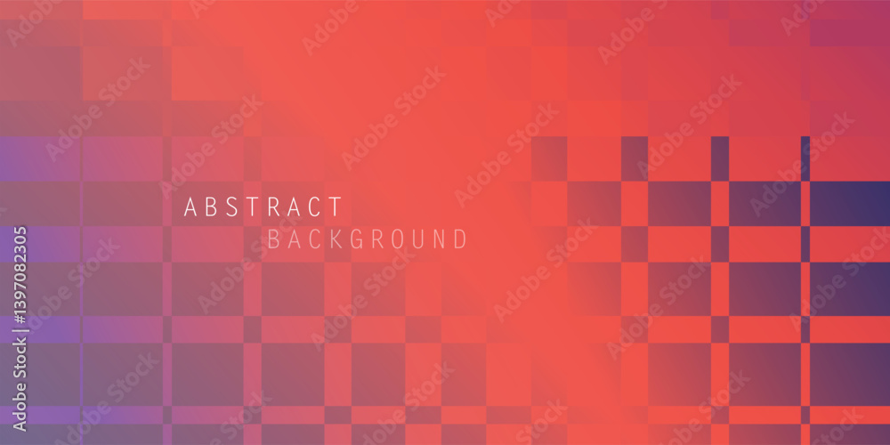 Wall mural a purple and red abstract background features a subtle checkered pattern, creating a modern and geom