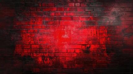 Red brick wall background with visible textures and patterns, perfect for creative projects or adding a nostalgic and timeless touch to any space. illustration