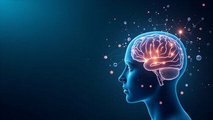 Innovative Neuromarketing Advertising Mockup: Integrate Cognitive Research, Emotional Triggers & Scientific Design for Enhanced Engagement & Brand Loyalty - Photo Stock Concept