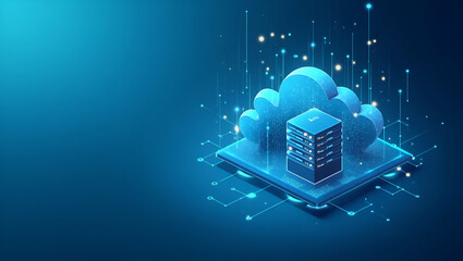 Comprehensive cloud platform suite delivering high performance computing secure storage and seamless integration of diverse digital services for enterprise agility. in  Photo Stock  Concept  and empty