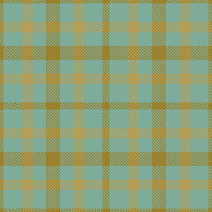Elegant Seamless Tartan featuring Deep greyish teal and Autumn hazel Textile Design