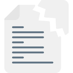 Obraz premium Damaged Icon