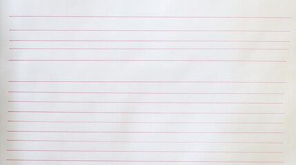 Fototapeta premium Paper, Paper notes, white ruled paper, texture, paper Notes, illustration
