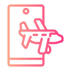 Mobile Phone gradient icon