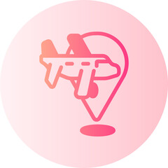 Tracker gradient icon