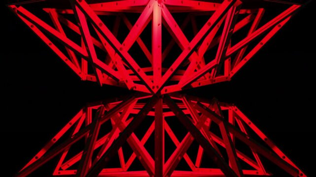 industrial metal frames vj loop