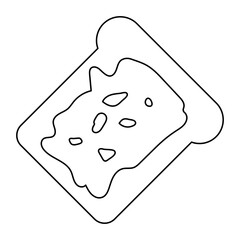 fast food. flat line icon set. burger, lunch combo, fries. Editable strokes.