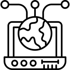 Obraz premium Link Icon Vector Element