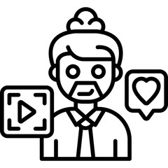 Endorsement Icon Vector Element