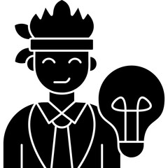 Broker Icon Vector Element