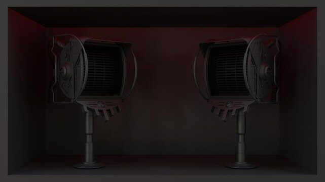 3d industrial light