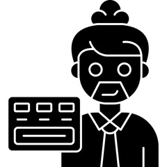 Global Pay Icon Vector Element