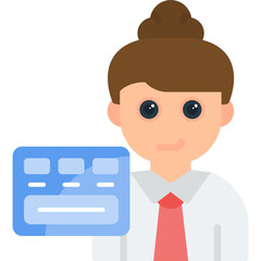 Global Pay Icon Vector Element