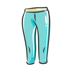 leggings icon, leggings vector illustration-simple illustration of leggings, perfect for leggings logos and icons