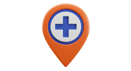 Isolated Medical Location Marker
