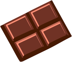 Dark chocolate icon 