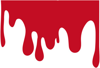Blood dripping