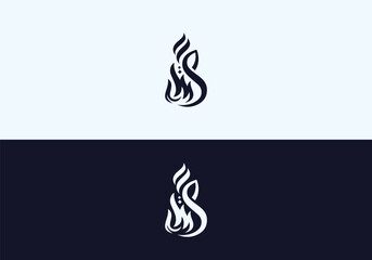 Arabic calligraphy Style logo design