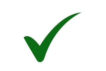 green checkmark check mark icon checklist flat web app logo website ui design right tick ok illustration © Photix Studio