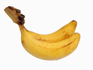 banana isolated on white background