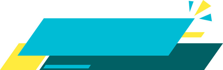 Discount Sale Banner Shape Vector