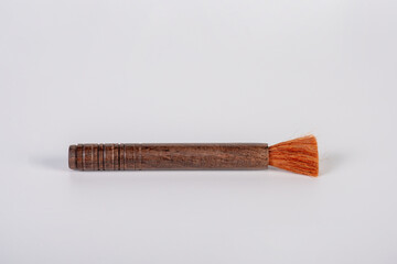 A little paintbrush isolated on a white background