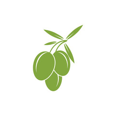 olive icon vector illustration design template