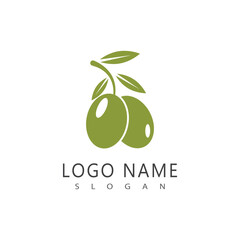 olive icon vector illustration design template