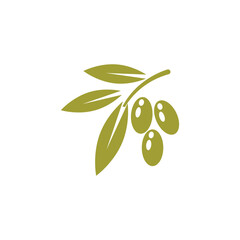 olive icon vector illustration design template