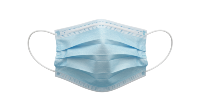 Isolated Medical mask